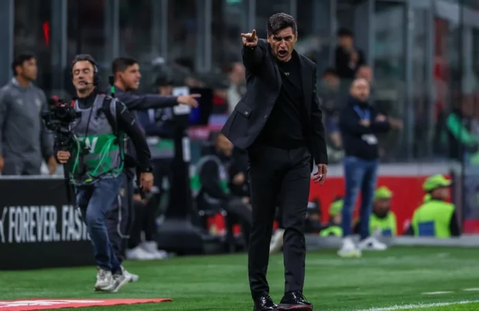 Milan: Paulo Fonseca (Photo Credit Agenzia Fotogramma)