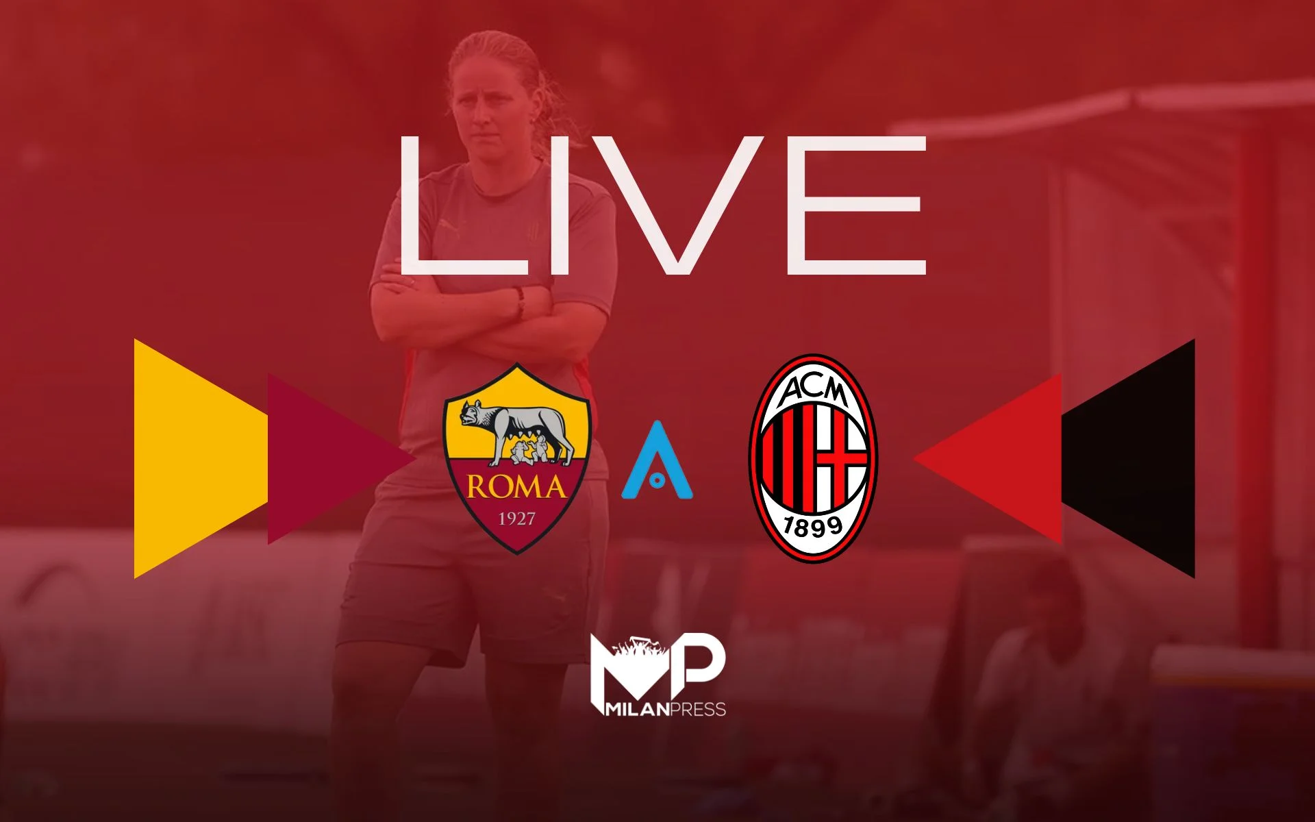 Roma-Milan Femminile Live - MilanPress, robe dell'altro diavolo