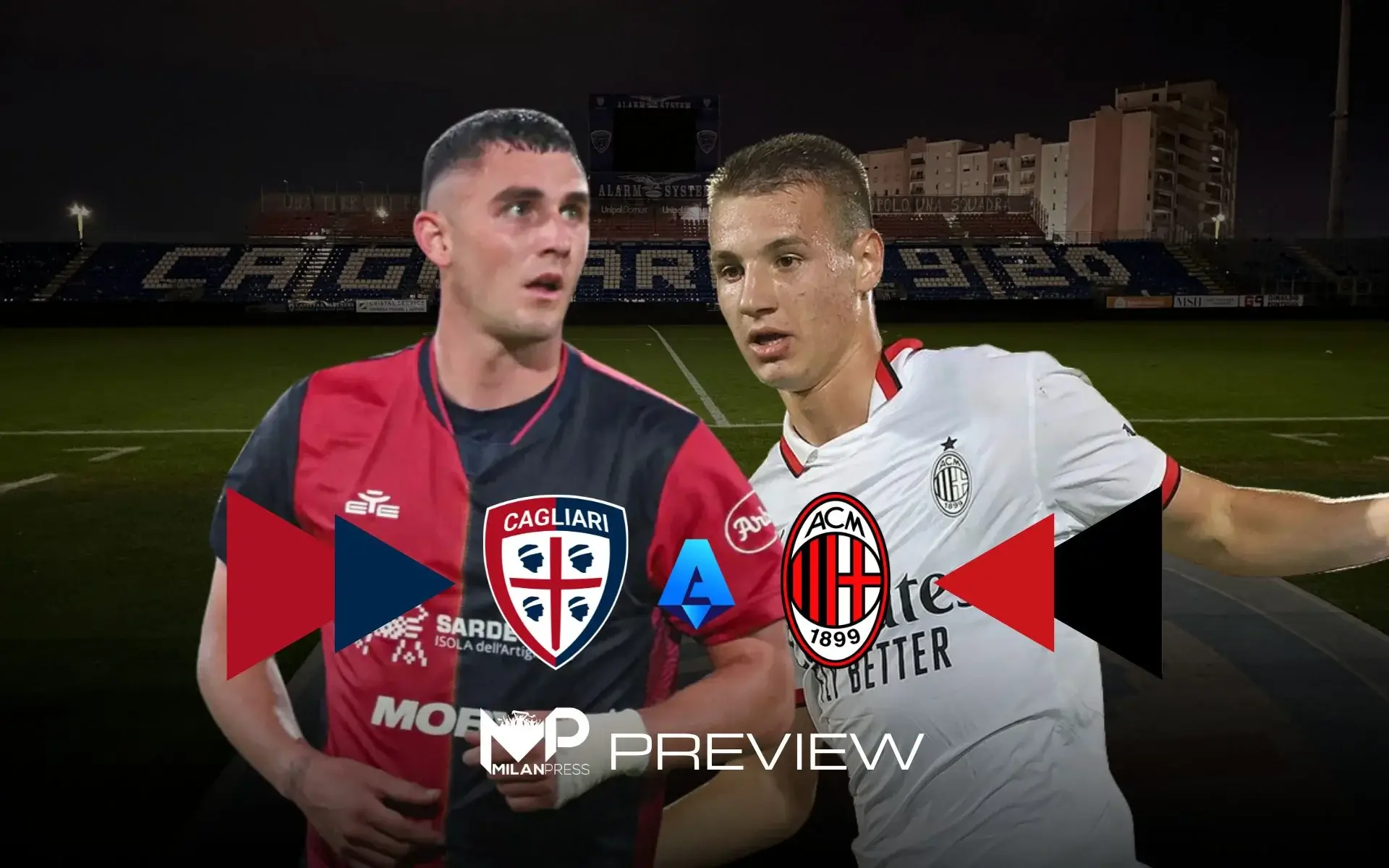 Cagliari-Milan Preview - MilanPress, robe dell'altro diavolo Cagliari-Milan Preview - MilanPress, robe dell'altro diavolo