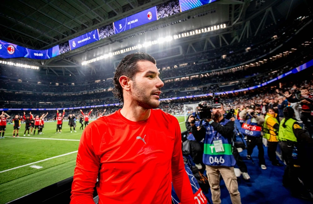 Milan: Theo Hernandez (Photo Credit: Agenzia Fotogramma)