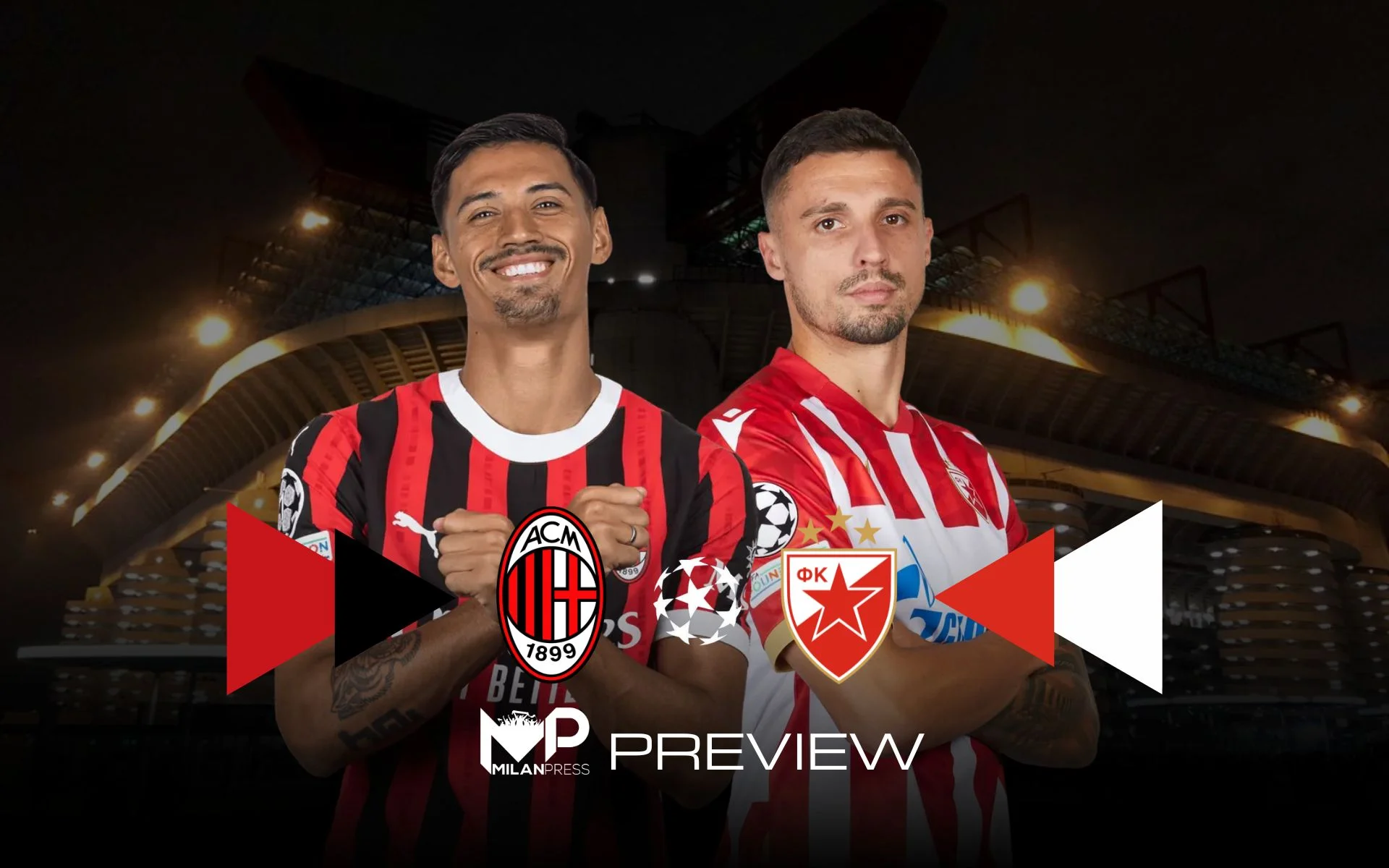 Milan-Stella Rossa Champions League Preview - MilanPress, robe dell'altro diavolo Milan-Stella Rossa Champions League Preview - MilanPress, robe dell'altro diavolo
