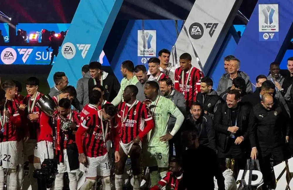 Il Milan conquista la Supercoppa Italiana