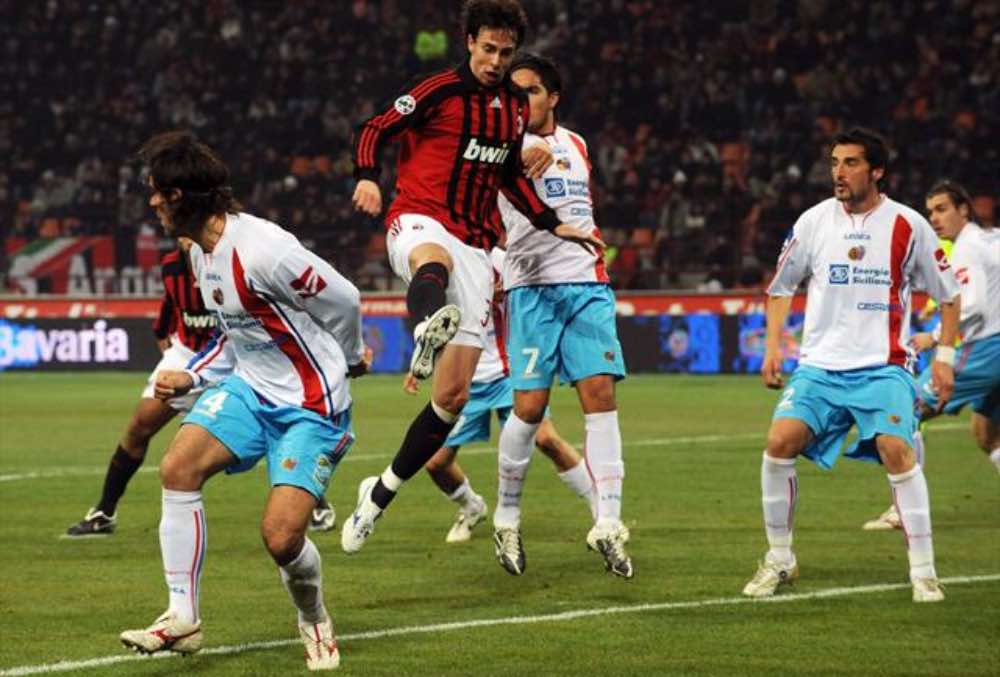 Spinesi - Digao Milan-Catania 1-2 2007-2008 Photo credit: Eurosport