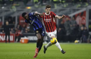 Milan-Inter: Marcus Thuram, Matteo Gabbia (Photo Credit: IPA Agency)
