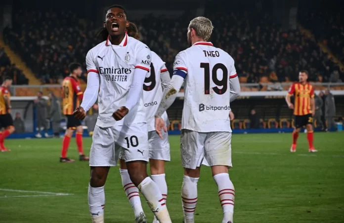 Milan: Rafael Leao, Theo Hernandez (Photo Credit: IPA Agency)
