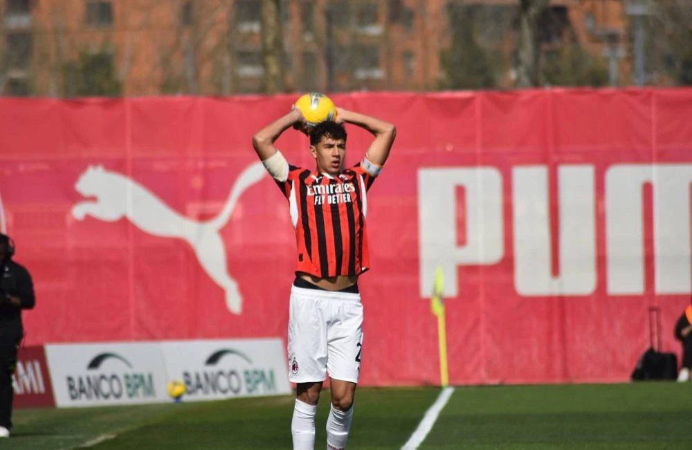 Milan Primavera: Adam Bakoune (Photo Credit: Onorio Ferraro per MilanPress.it)