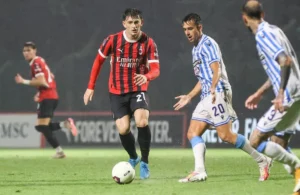 Milan Futuro-SPAL: Mattia Sandri, Roberto Zammarini (Photo Credit: IPA Agency)