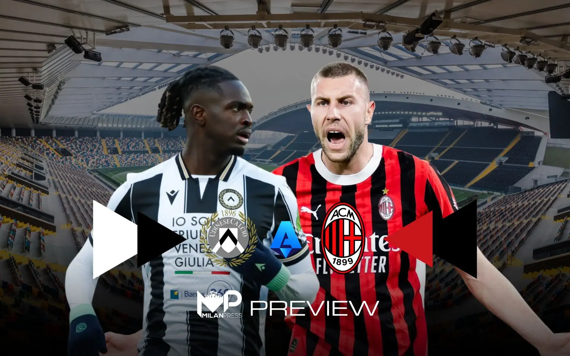 Udinese-Milan Preview - MilanPress, robe dell'altro diavolo Udinese-Milan Preview - MilanPress, robe dell'altro diavolo