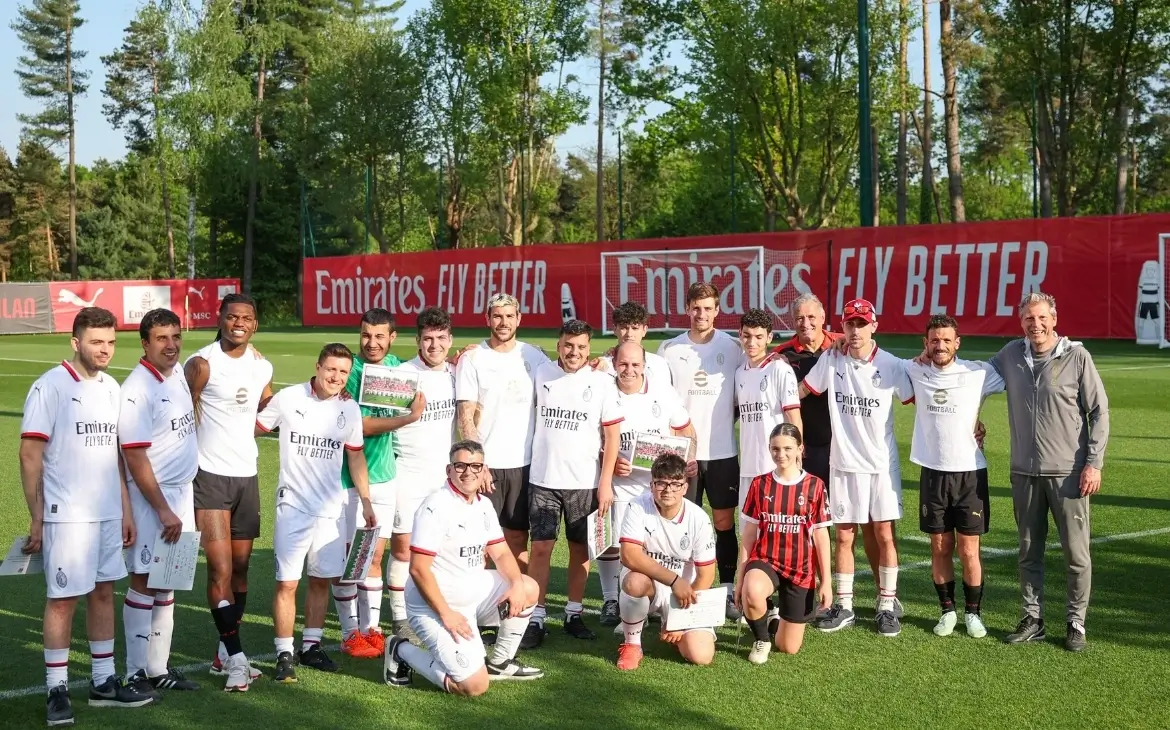 Fondazione Milan ed Emirates - Vharese