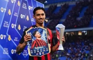 Milan: Reijnders premiato come miglior centrocampista della Serie A 2024-25 (Photo Credit: IPA Agency)