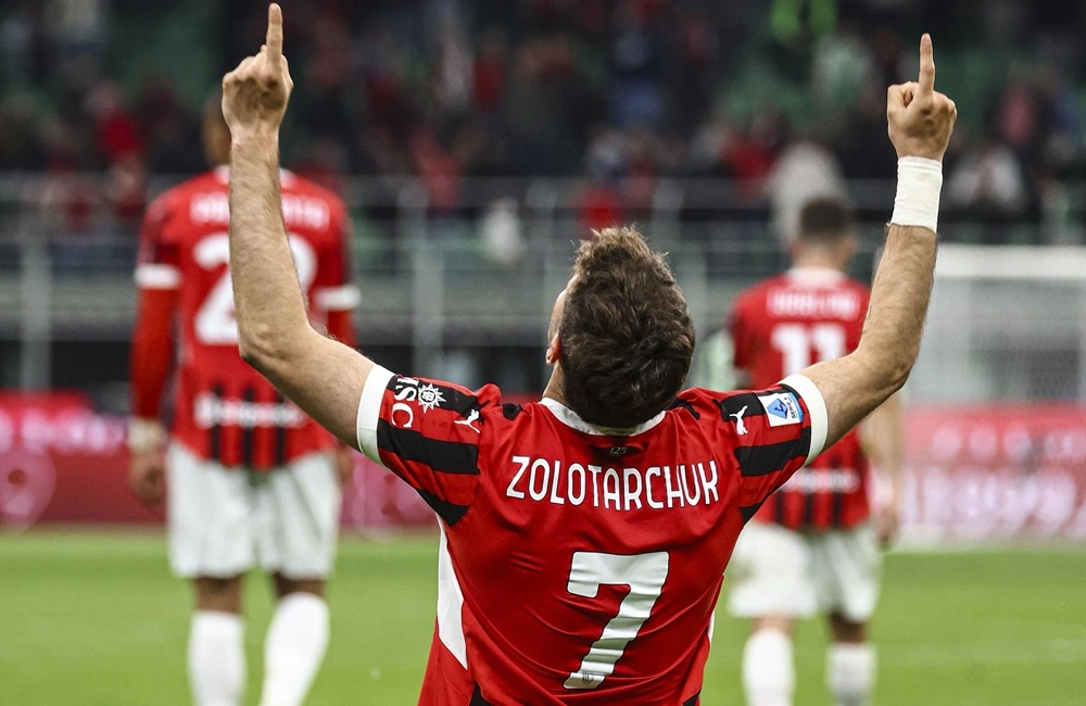 Milan: Santiago Gimenez (Photo via AC Milan)