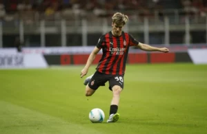 Milan: Alexis Saelemaekers (Photo Credit: Nderim Kaceli / IPA Sport / IPA via IPA Agency)