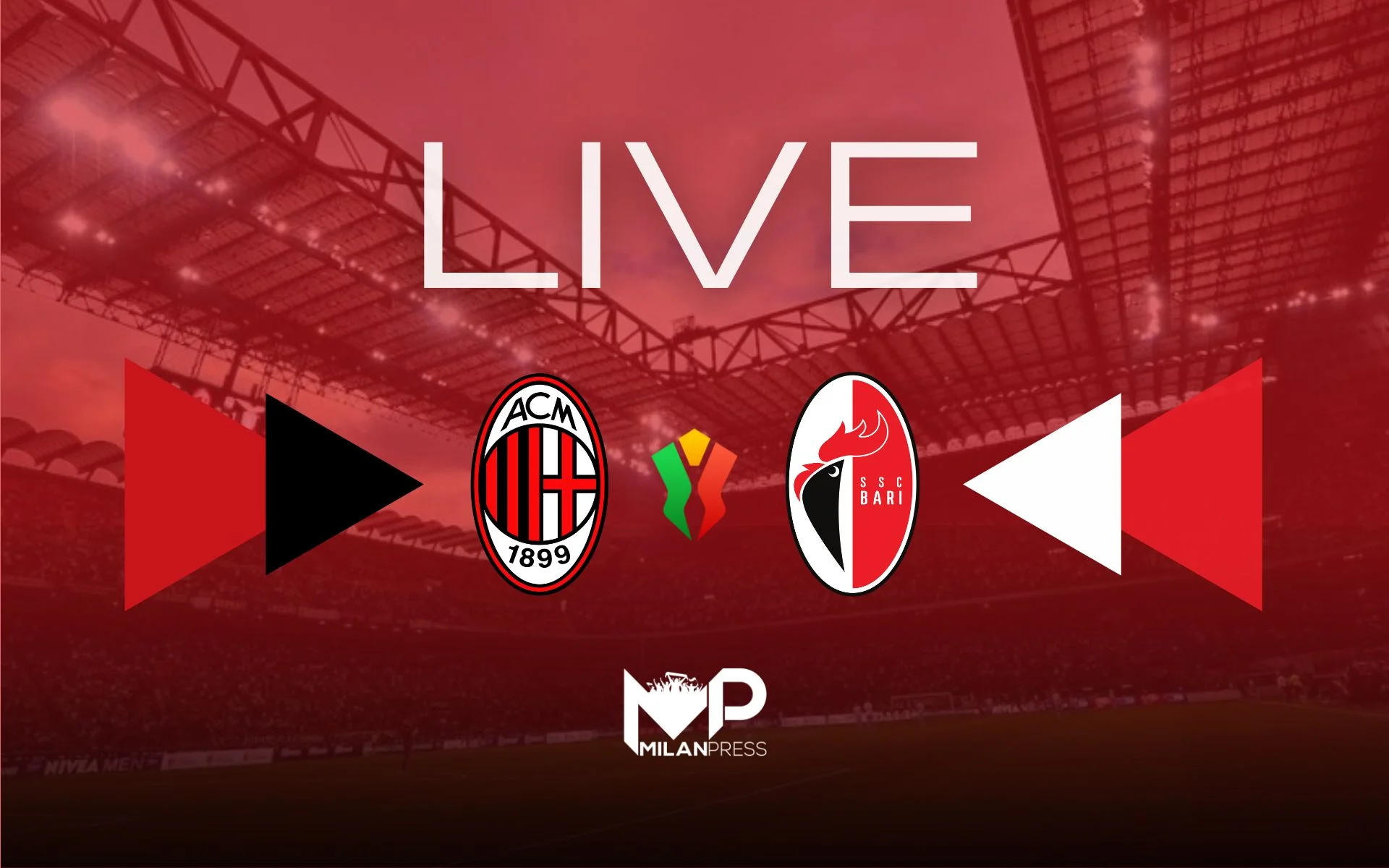 Milan-Bari Coppa Italia Live - MilanPress, robe dell'altro diavolo Milan-Bari Coppa Italia Live - MilanPress, robe dell'altro diavolo