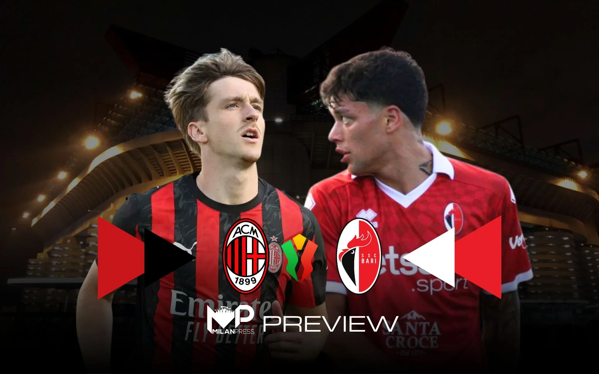 Milan-Bari Coppa Italia Preview - MilanPress, robe dell'altro diavolo