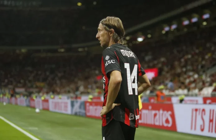 Milan: Luka Modric (Photo Credit: Nderim Kaceli / IPA Sport / IPA via IPA Agency)