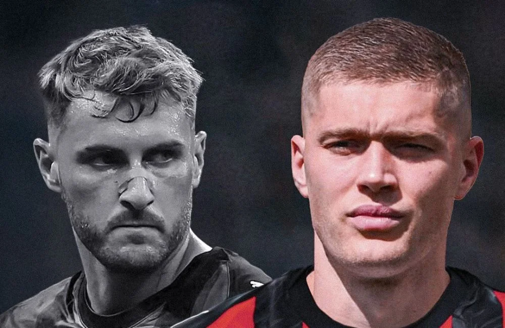 Santiago Gimenez e Artem Dovbyk - MilanPress, robe dell'altro diavolo Santiago Gimenez e Artem Dovbyk - MilanPress, robe dell'altro diavolo