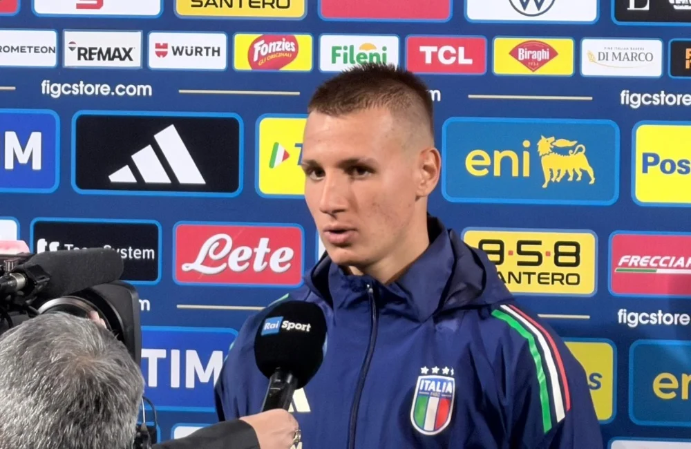 Italia U21: Francesco Camarda (Photo Credit: Onorio Ferraro per MilanPress.it) Italia U21: Francesco Camarda (Photo Credit: Onorio Ferraro per MilanPress.it)