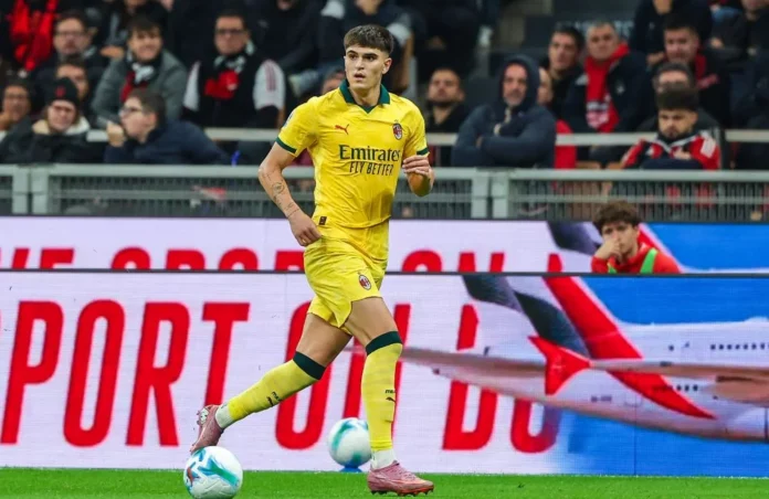 Milan: Davide Bartesaghi (Photo Credit: Fabrizio Carabelli / IPA Sport /IPA via IPA Agency)