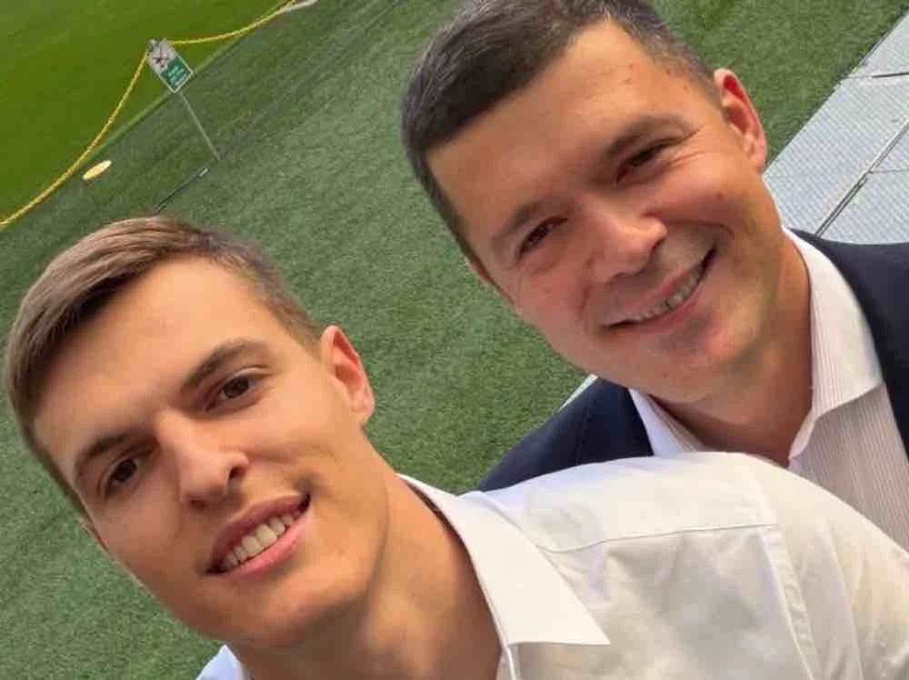 Andrej Kostic e Darko Ristic Photo Credit: Instagram darkoristicagent