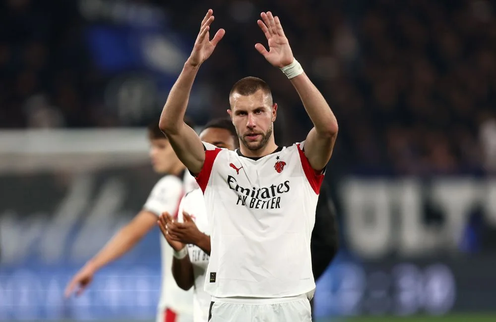 Milan: Strahinja Pavlovic (Photo Credit: Marco Canoniero / Shutterstock via IPA Agency)
