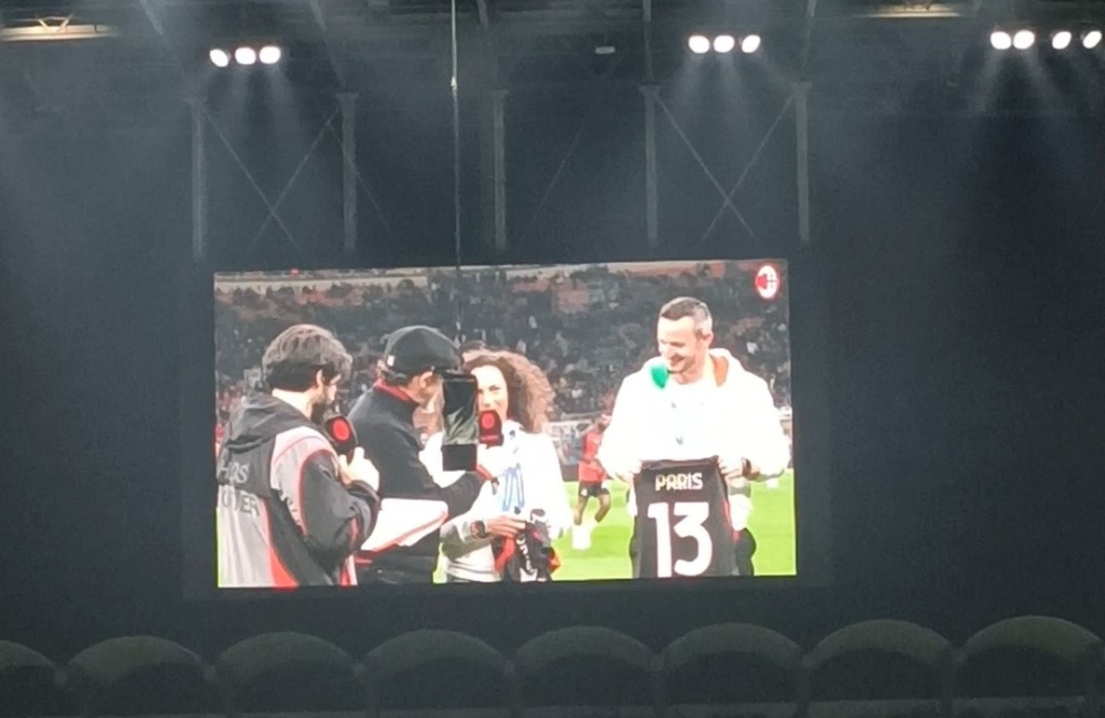 Federica Brignone e Dominik Paris a San Siro - MilanPress, robe dell'altro diavolo Federica Brignone e Dominik Paris a San Siro - MilanPress, robe dell'altro diavolo