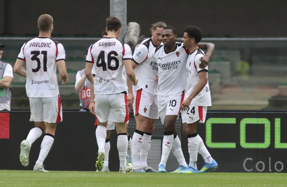 Hellas Verona-Milan: il gol di Adrien Rabiot (Photo Credit: Davide Casentini / IPA Sport / IPA via IPA Agency)