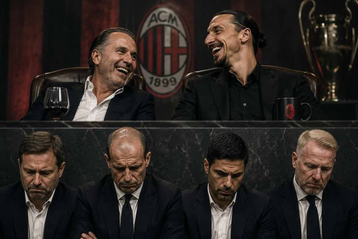 Il 25 maggio Milan di Cardinale, Ibrahimovic, Furlani, Tare e Moncada Il 25 maggio Milan di Cardinale, Ibrahimovic, Furlani, Tare e Moncada
