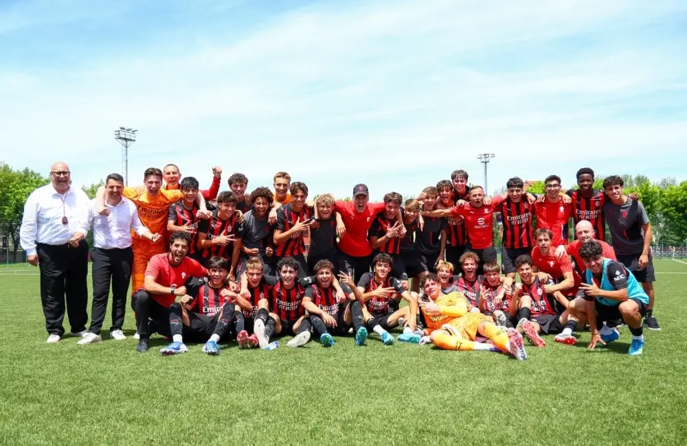 Milan U15 (Photo by Giuseppe Cottini/AC Milan via Getty Images) Milan U15 (Photo by Giuseppe Cottini/AC Milan via Getty Images)