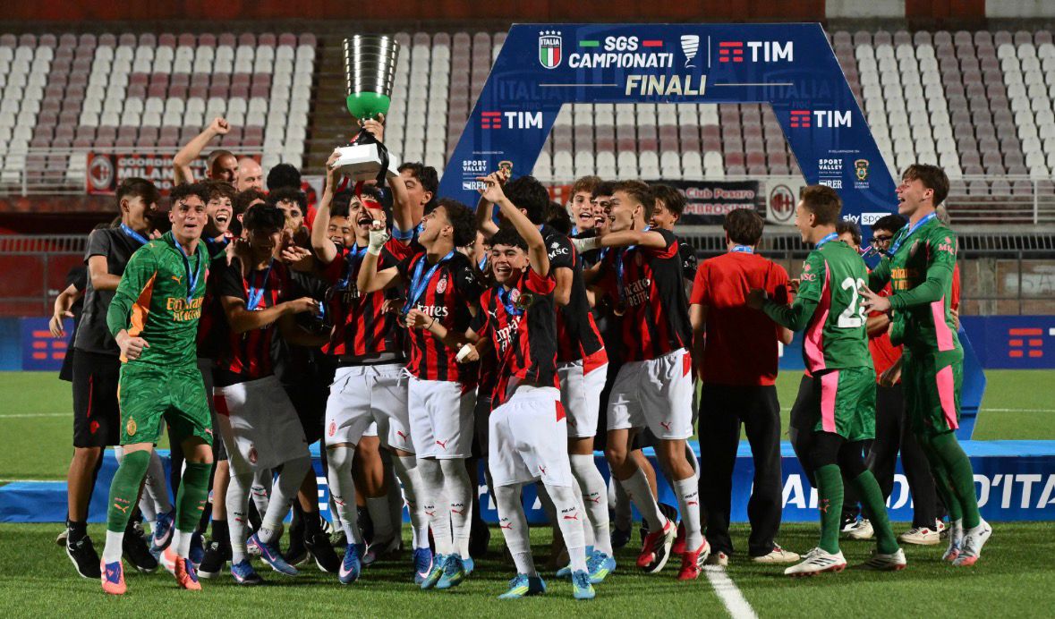 Milan U15 campione d'Italia 2025/26 - MilanPress.it, robe dell'altro Diavolo.