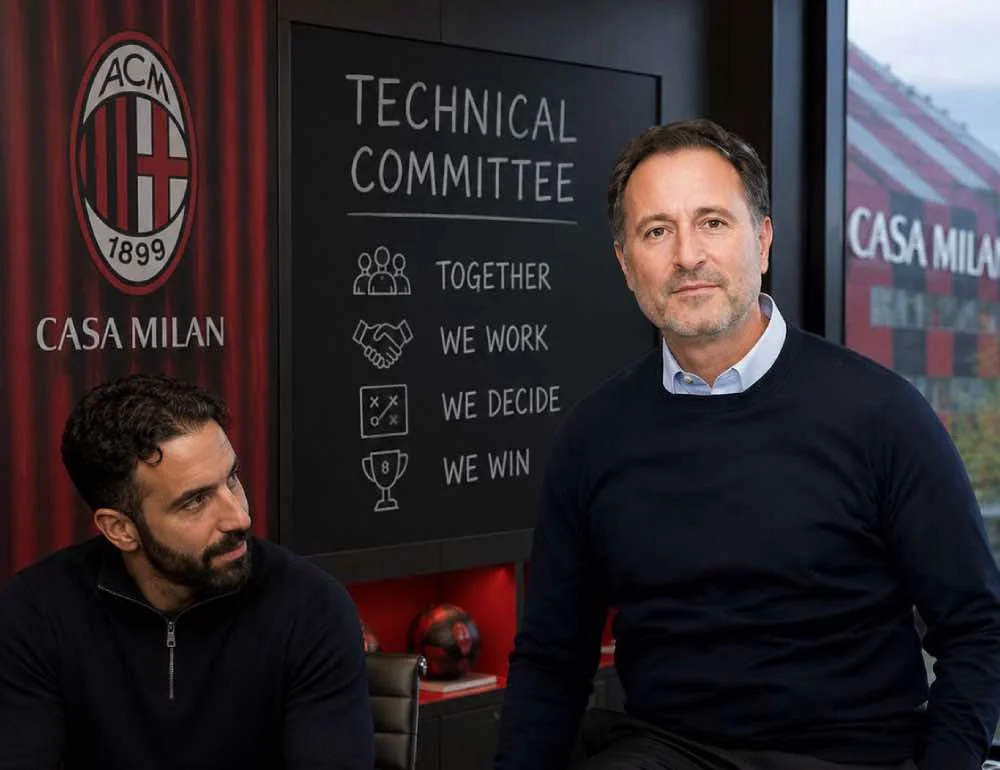 Milan: Gerry Cardinale e Ruben Amorim - MilanPress, robe dell'altro diavolo