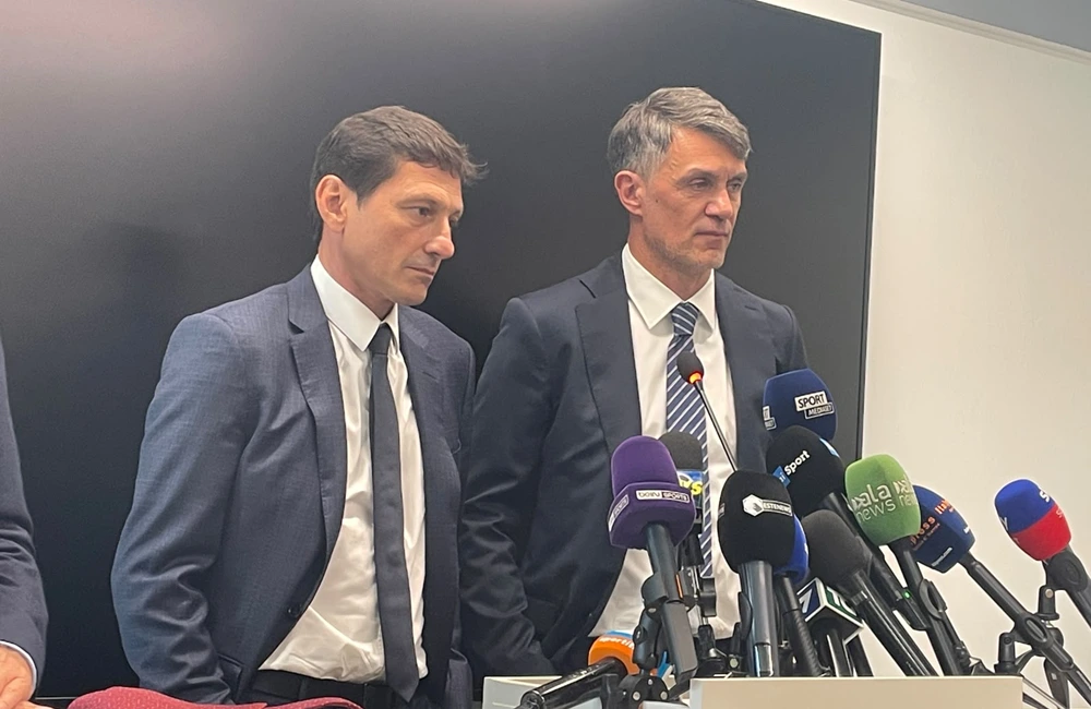 Paolo Maldini e Leonardo - MilanPress, robe dell'altro Diavolo Paolo Maldini e Leonardo - MilanPress, robe dell'altro Diavolo