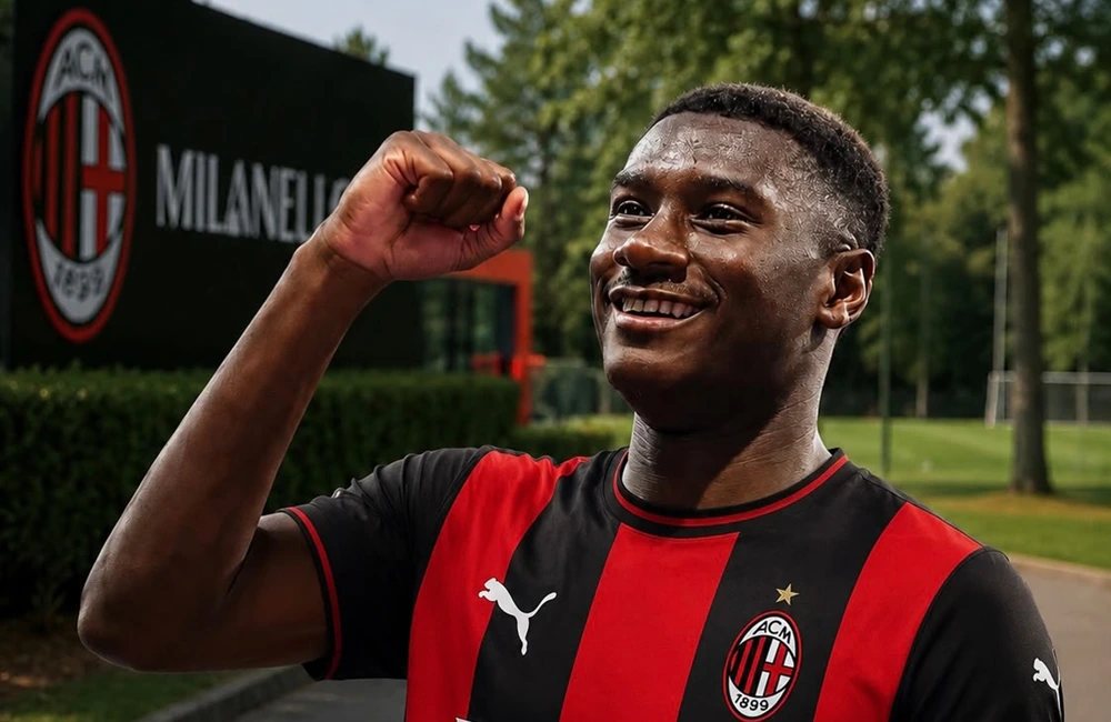 Milan: Sankhoun Diawara - MilanPress, robe dell'altro Diavolo