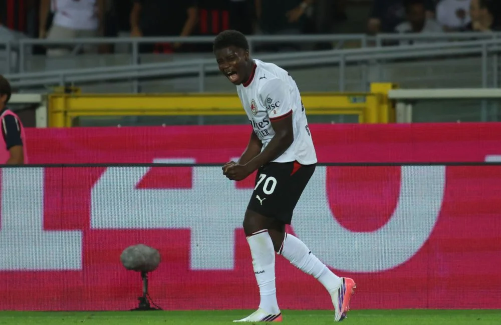 Milan: Alphadjo Cissè (Photo Credit: Nderim Kaceli / IPA Sport / IPA via IPA Agency) Milan: Alphadjo Cissè (Photo Credit: Nderim Kaceli / IPA Sport / IPA via IPA Agency)
