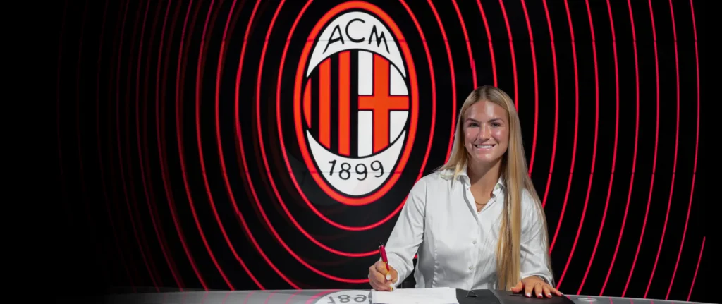 Milan Femminile: Abigail Crosby Brighton
