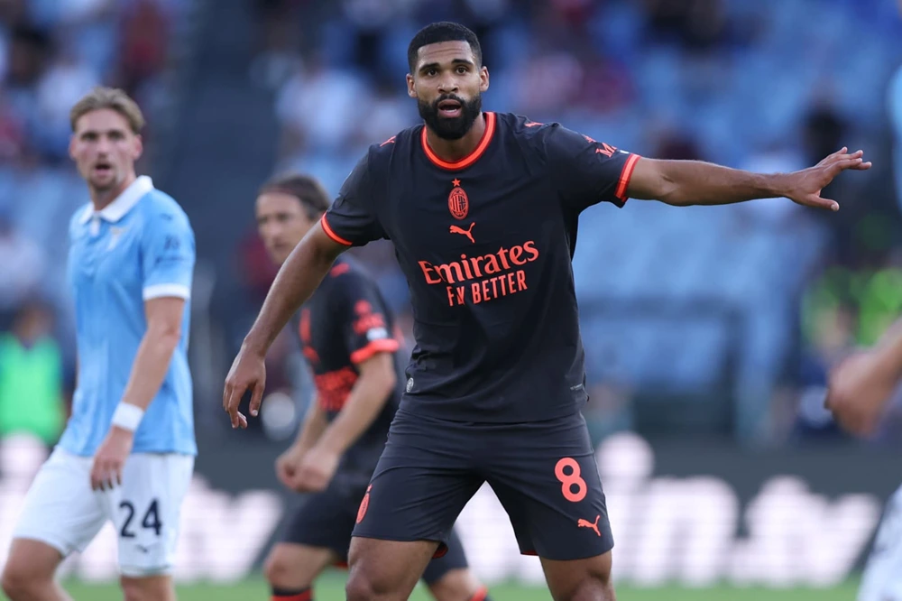 Lazio-Milan: Ruben Loftus-Cheek, Kenneth Taylor (Photo Credit: Marco Iacobucci / IPA Sport / IPA via IPA Agency)
