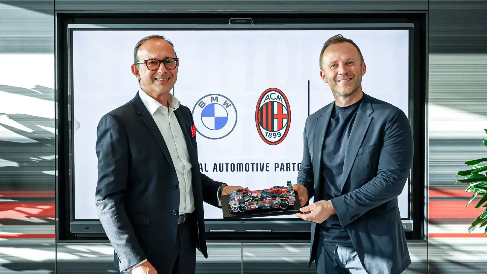 Milan e BMW: Sergio Solero e Massimo Calvelli