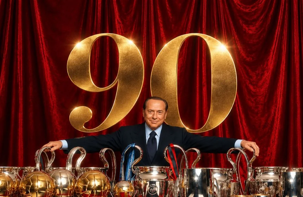 Silvio Berlusconi 90 anni - MilanPress, robe dell'altro diavolo
