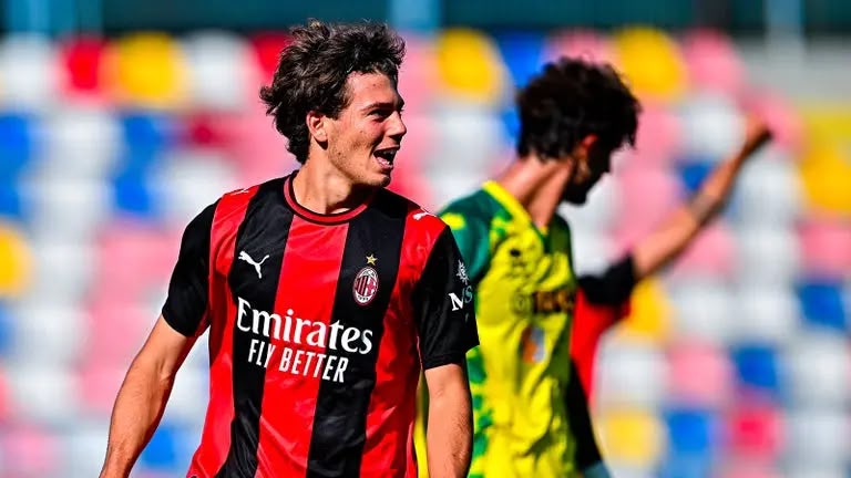 Alex Castiello, Milan Futuro (Photo via AC Milan)