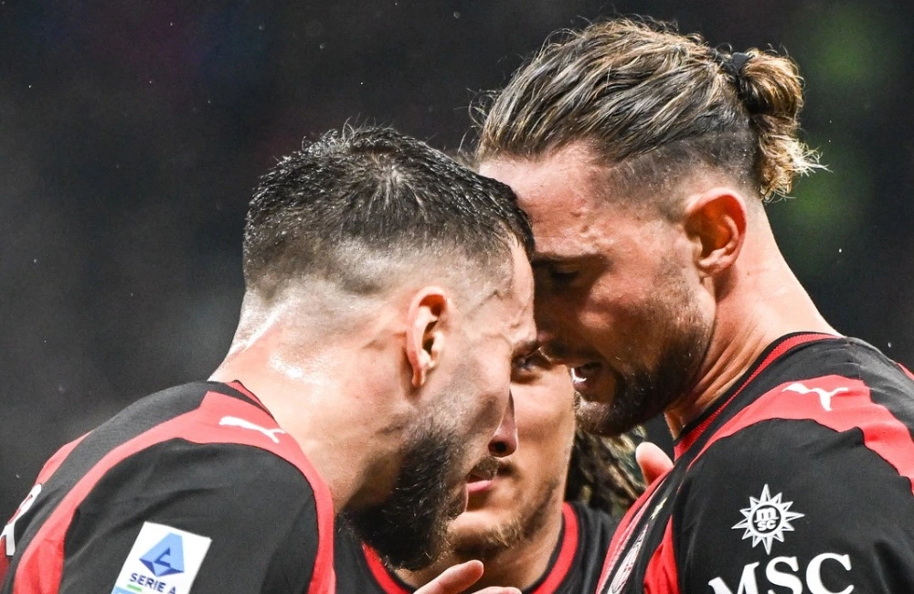 Milan: Mario Gila, Adrien Rabiot (Photo Credit: Tiziano Ballabio / IPA Sport / IPA via IPA Agency)
