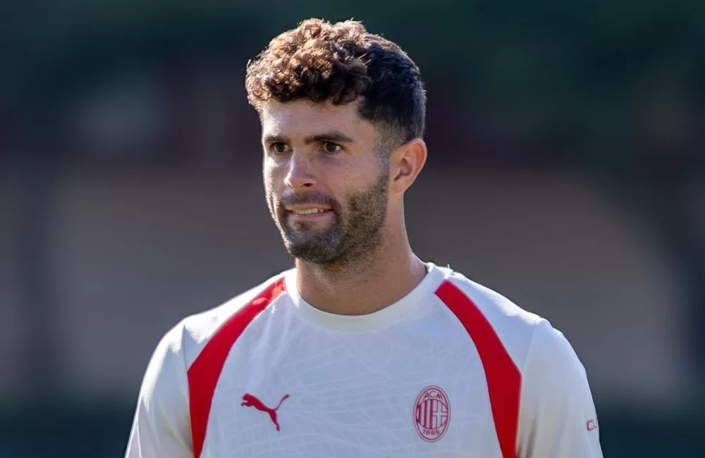 Milan: Christian Pulisic a Milanello (Photo Credit: Valeria Lippera per MilanPress.it)