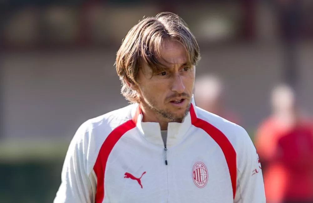 Milan: Luka Modric a Milanello (Photo Credit: Valeria Lippera per MilanPress.it)