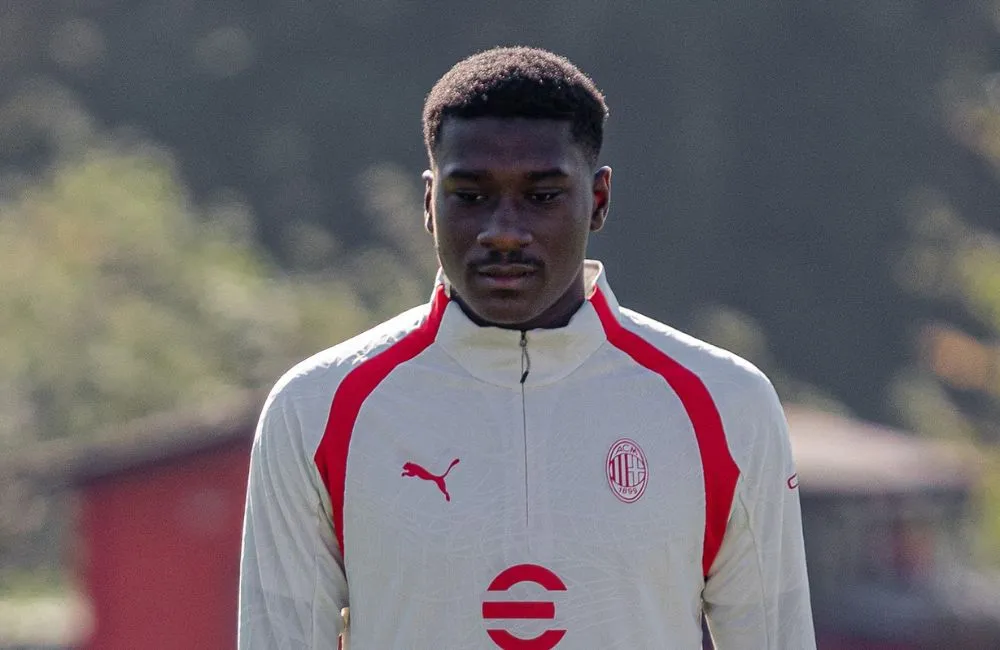 Milan: Sankhoun Diawara a Milanello (Photo Credit: Valeria Lippera per MilanPress.it)