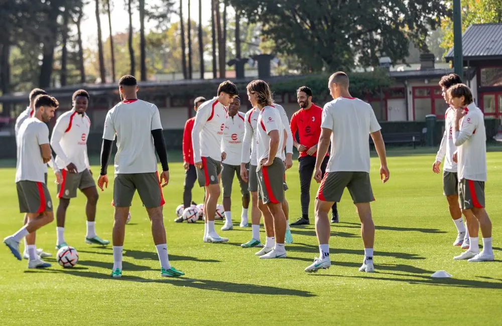 Milanello: l'allenamento della squadra (Photo Credit: Valeria Lippera per MilanPress.it)