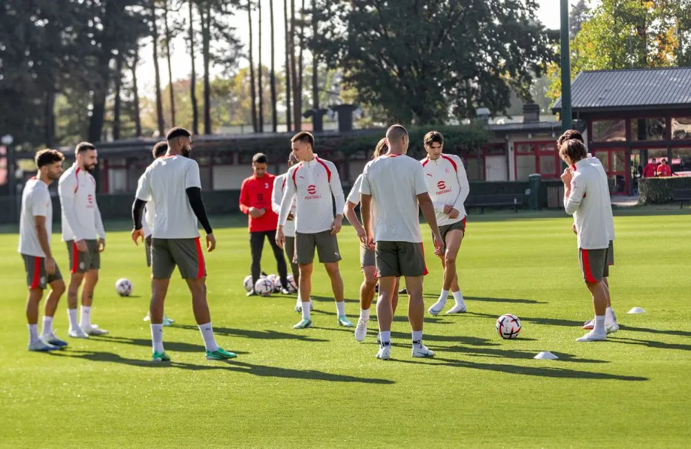 Milanello: l'allenamento della squadra (Photo Credit: Valeria Lippera per MilanPress.it)