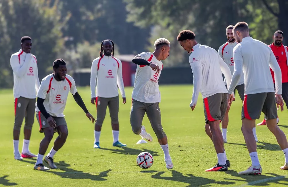 Milanello: l'allenamento della squadra (Photo Credit: Valeria Lippera per MilanPress.it)