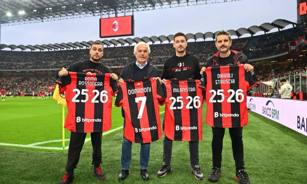 I Milan Club premiati pre Milan-Atalanta (Photo by Marco Mantovani/AC Milan via Getty Images) I Milan Club premiati pre Milan-Atalanta (Photo by Marco Mantovani/AC Milan via Getty Images)